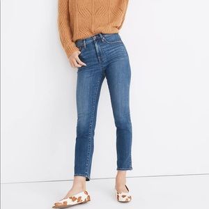 Madewell Stovepipe High Rise Jeans (size 25)